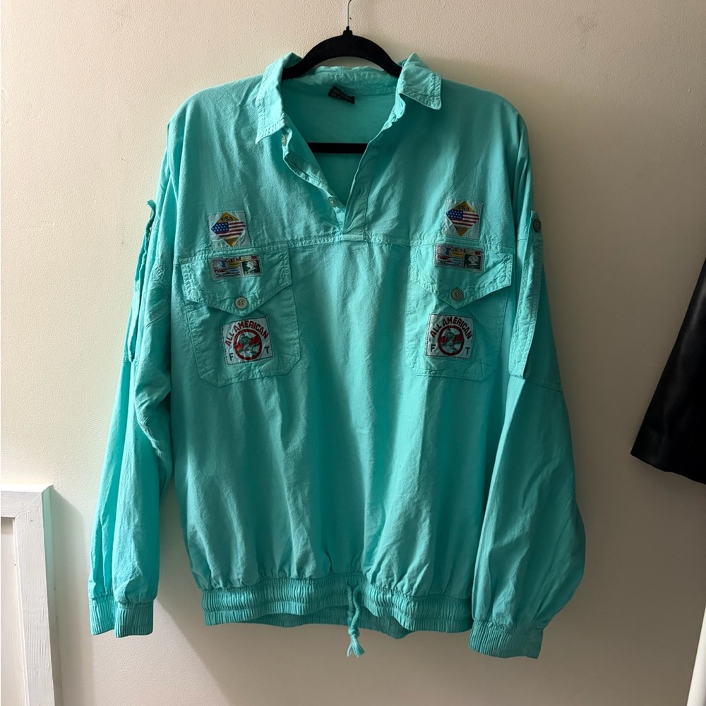 Turquoise Anorak
